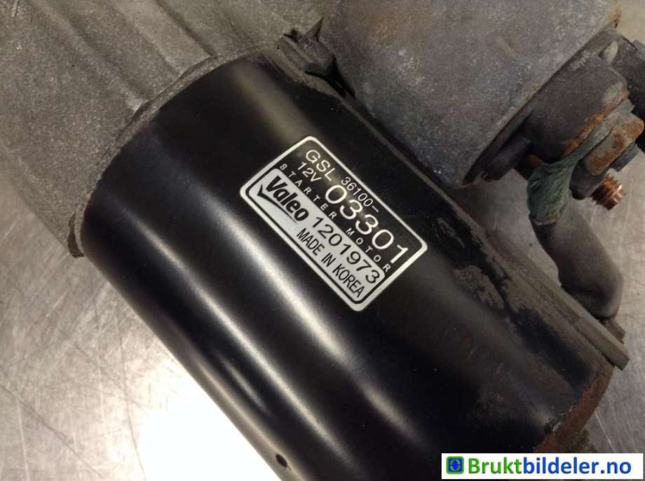 Starter til Kia Picanto 2011-2017 (Type II)  (KIA|36100-03301|1201973|)