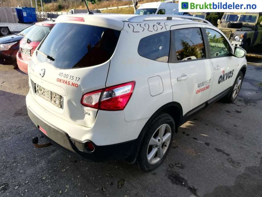 Støtfanger bak til Nissan Qashqai 2010-2014 (Type I, Fase 2)  (NISSAN|)