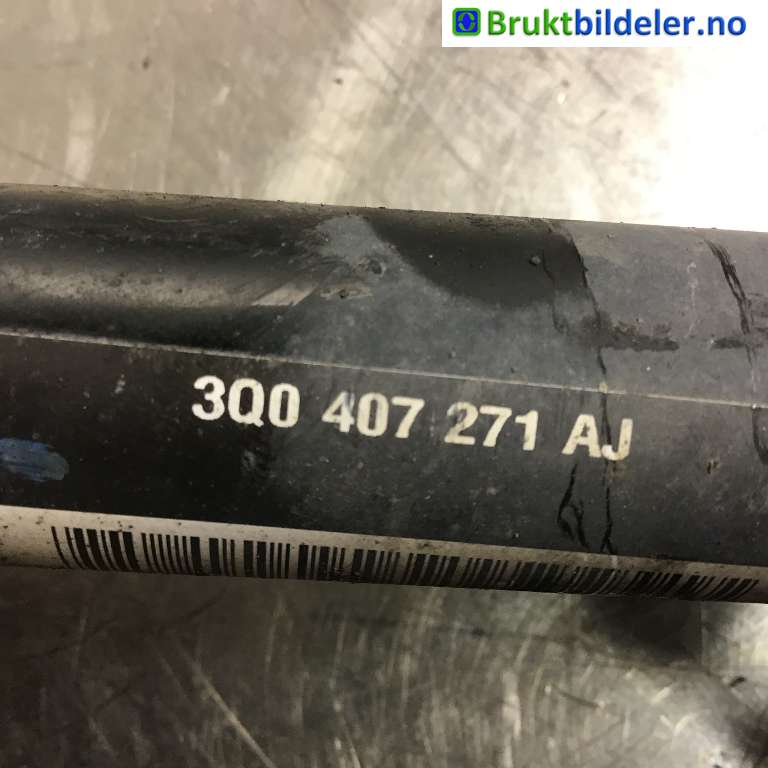 Drivaksel venstre foran, elbil til VW Passat 2015-2019 (Fase 1) (B8) (B8) (VOLKSWAGEN|3Q0 407 271 AJ|)