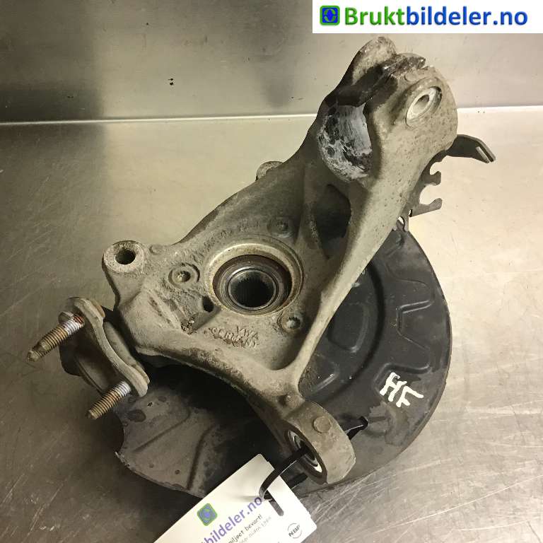 Hjulspindel høyre foran til VW Passat, 2015-2019 (Fase 1) (B8) (B8) (VOLKSWAGEN|5Q0 407 254 A)
