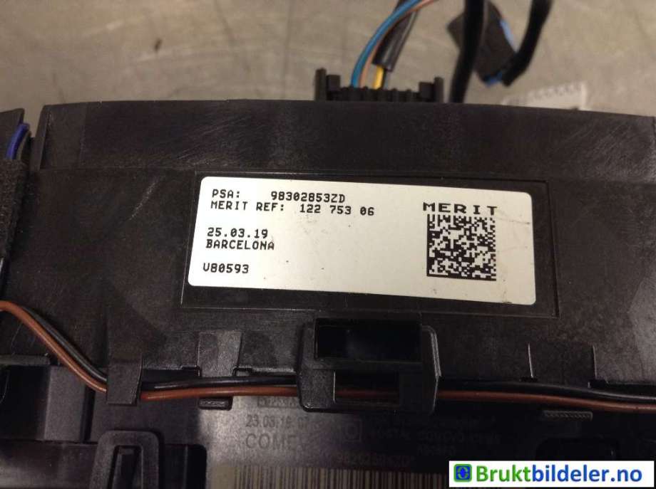 Bryter combi til Toyota Proace 2016-->> (Type II)  (TOYOTA||98302853ZD)