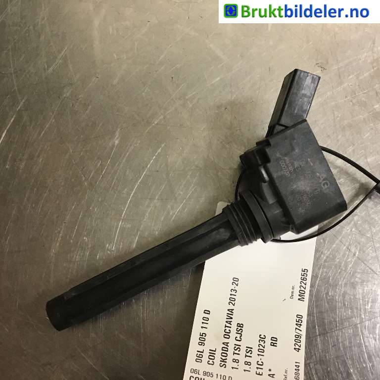 Coil elektronisk til Škoda Octavia 2013-2016 (Type III, Fase 1)  (SKODA|06L 905 110 D|E1C-1023C|)