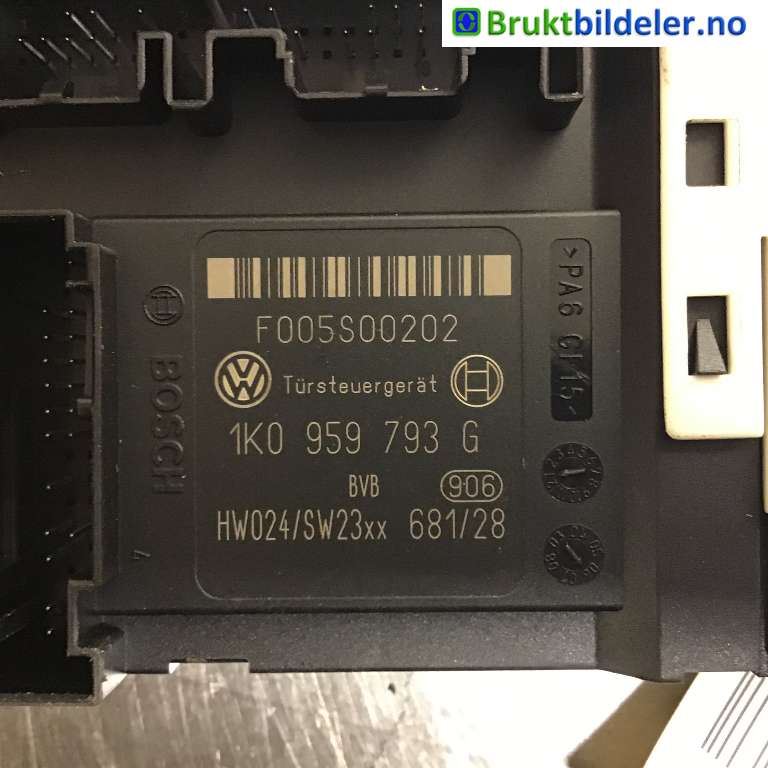Ruteheis venstre foran til VW Golf V, Combi 2003-2008  (VOLKSWAGEN|1K3 837 401 N|0 130 822 229|1K0 959 793 G)
