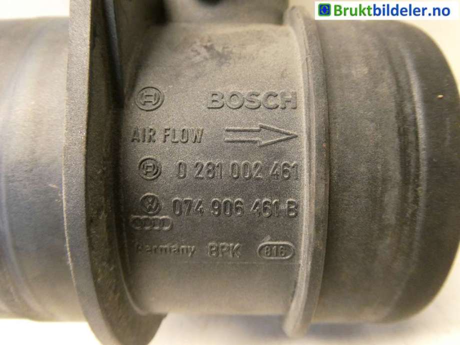Luftmengde/luftmassemåler til VW Golf V, Combi 2003-2008  (VOLKSWAGEN|074906461B|0281002461|074 906 461 B)