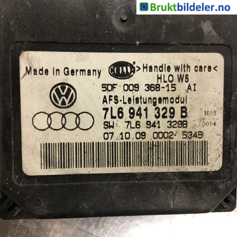 Styreenhet xenon/ballast til VW Tiguan 2007-2011 (Type I, Fase 1) (VOLKSWAGEN|7L6 941 329 B|5DF 009 368-15|)