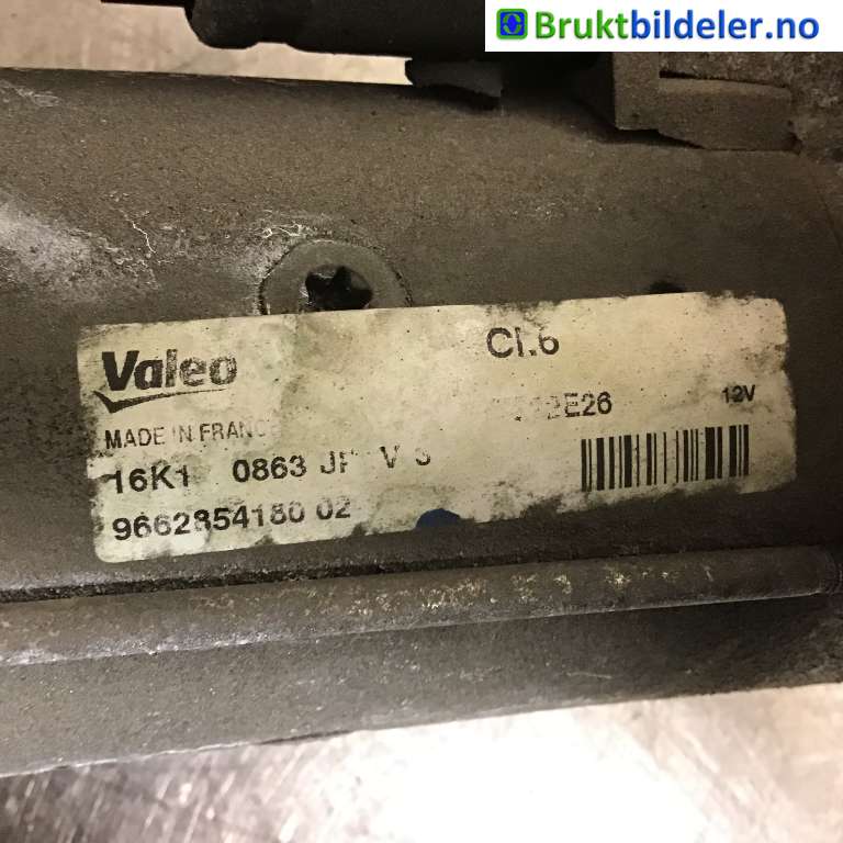 Starter diesel til Peugeot 3008 2009-2016 (Type I) (PEUGEOT|9662854180|TS22E26|)
