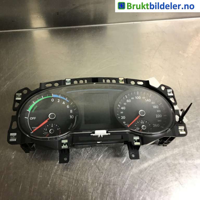 Instrumentpanel til VW e-Golf, 2014-2017 (Fase 1)  (VOLKSWAGEN|5G1 920 754 A)