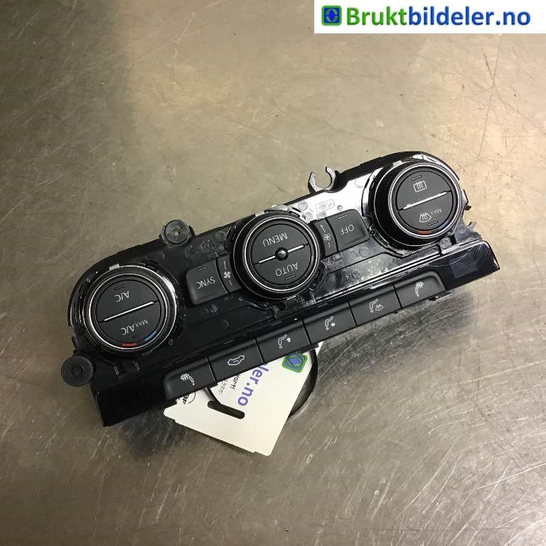 Varmeapparat betjening til VW e-Golf 2014-2017 (Fase 1) (VOLKSWAGEN|5GE 907 044 AD|5HB 011 981-32|)