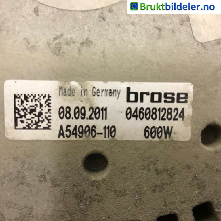 Kjølevifte til VW Amarok 2010-2016 (Type I, Fase 1)  (VOLKSWAGEN|2H0 121 207 E|0460812824|)