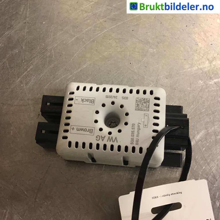 Bilstereo diverse til VW e-Golf, 2014-2017 (Fase 1)  (VOLKSWAGEN|5Q0 035 570)
