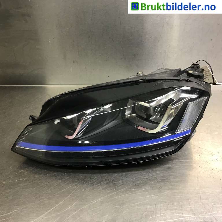 Frontlykt venstre halogen til VW e-Golf, 2014-2017 (Fase 1)  (VOLKSWAGEN|5GE 941 035)