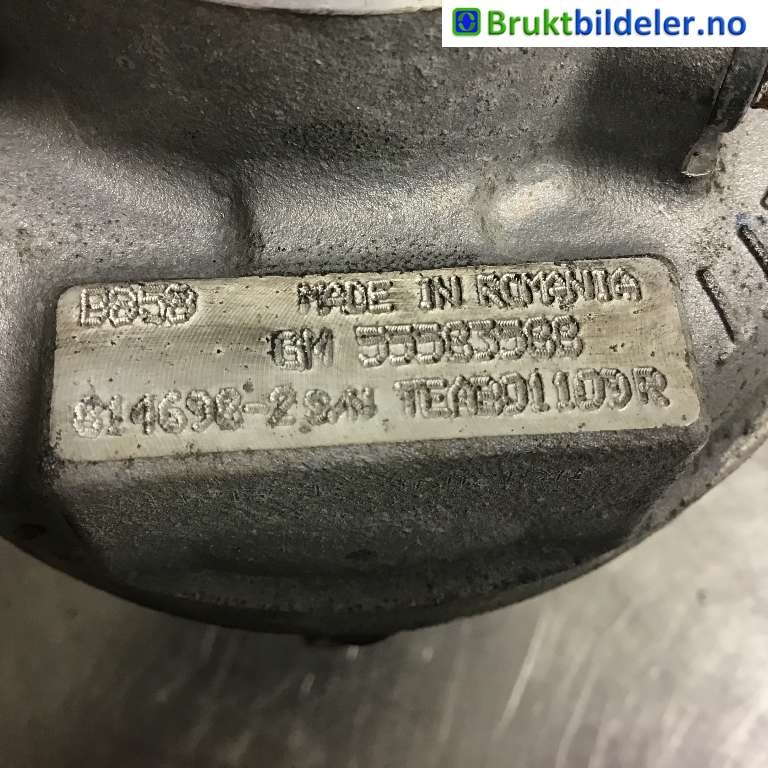 Turbo til Opel Astra K 2015-->> (OPEL|55578075|814698|)