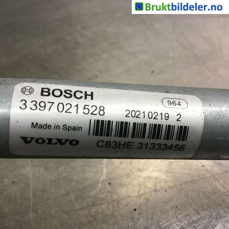 Viskeroverføring til Volvo V70 2007-2013 (Type III, Fase 1)  (VOLVO|31333456|3 397 021 528|)