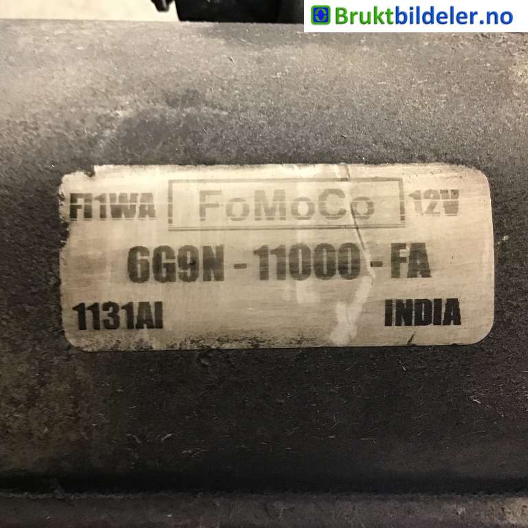 Starter diesel til Ford Focus 2011-2014 (Type III, Fase 1) (FORD|CG9N-11000-FA|1131AI|)