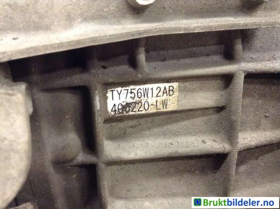 Girkasse manuell 6-trinn til Subaru Impreza 2008-2012 (Type III)  (SUBARU|32000AJ760|TY756W12AB|)