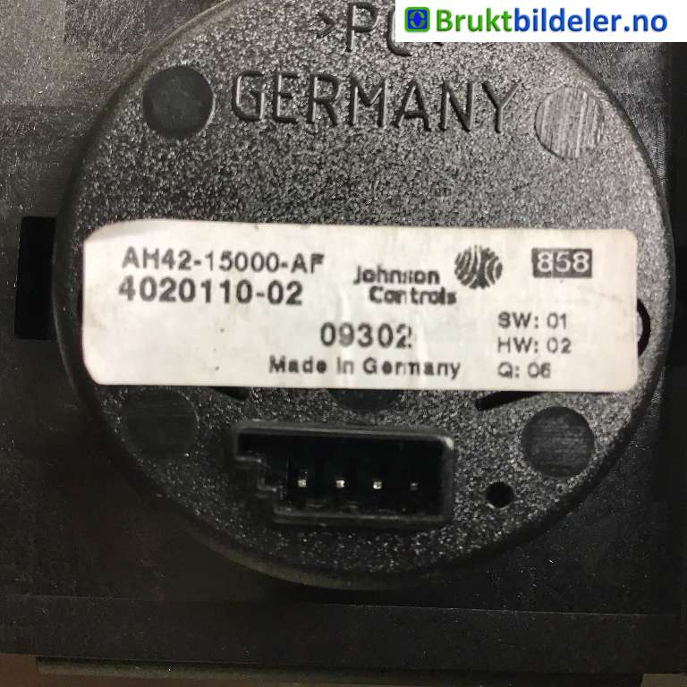 Bryter diverse til Land Rover Range Rover Sport 2005-2013  (LAND-ROVER|LR020188|28155182|AH2218C858BE)