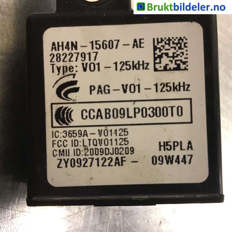 Styreenhet nøkkelfri/keyless til Land Rover Range Rover Sport 2005-2013  (LAND-ROVER|LR020114|28227917|AH4N15607AE)