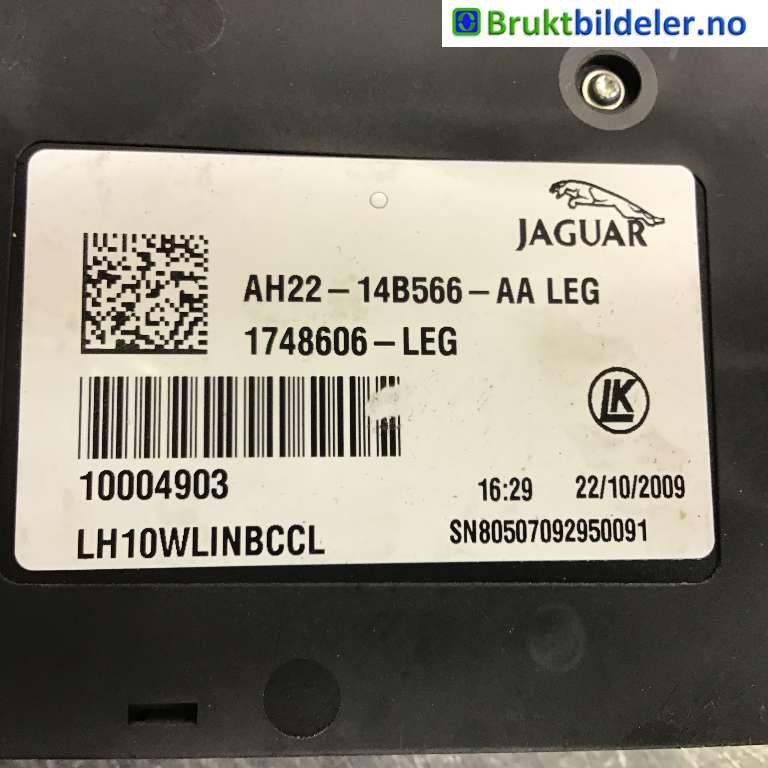 Styreenhet sete til Land Rover Range Rover Sport 2005-2013  (LAND-ROVER|LR013364|1748606|AH2214B566AA)