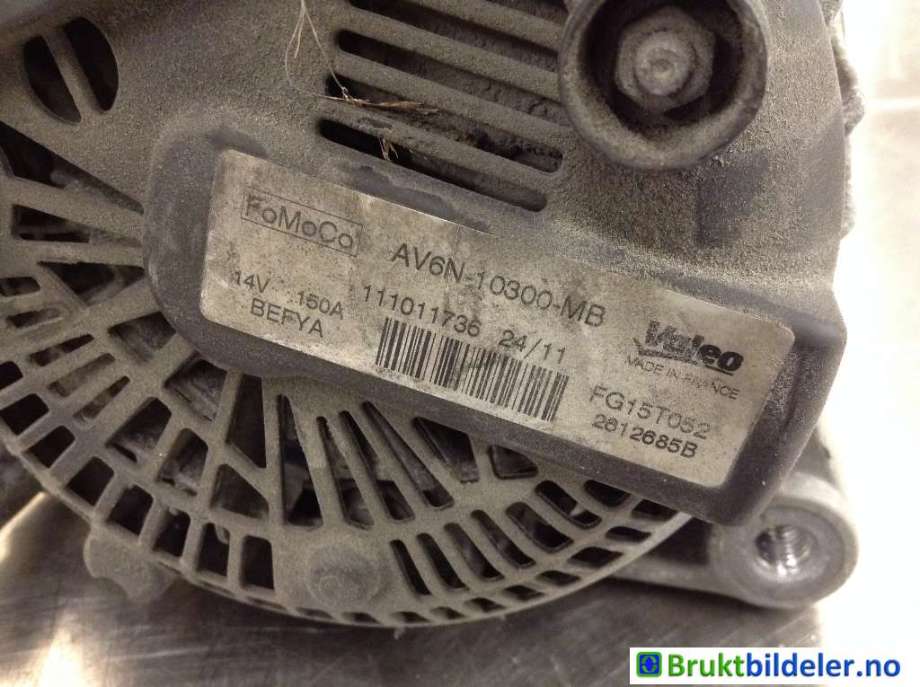 Dynamo til Ford C-Max 2010-2015 (Type II, Fase 1)  (AV6N-10300-MB||FG15T052)