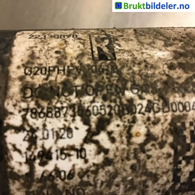 Fjærbein høyre foran til BMW 3-Serie 2018-->> (G20) (G20) (BMW|31 31 6 887 356|149415-10|)