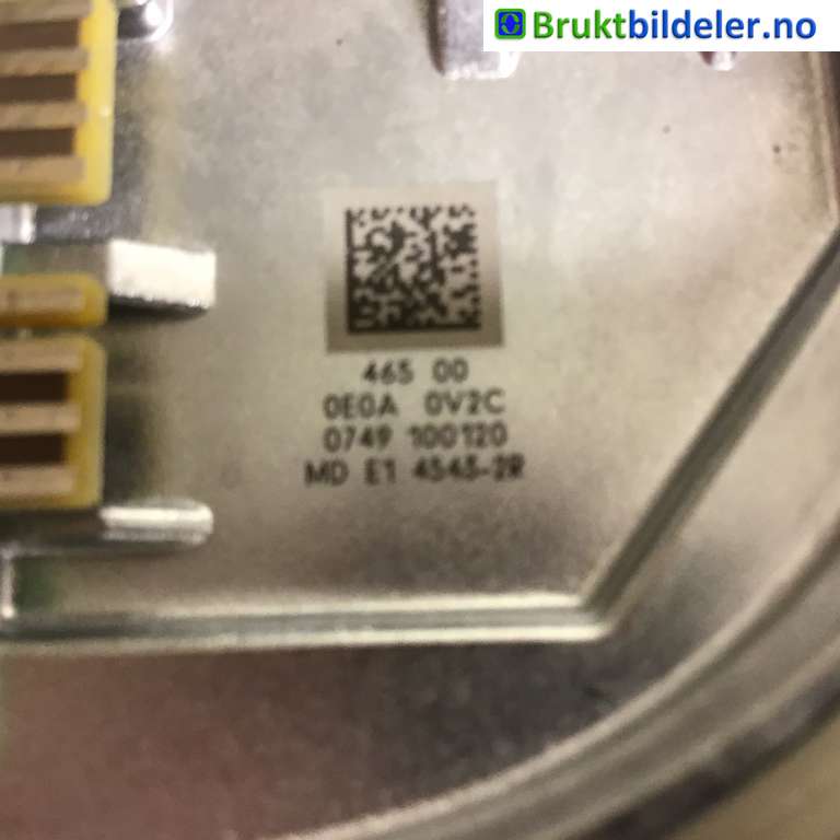 Styreenhet xenon/ballast til BMW 3-Serie 2018-->> (G20) (G20) (BMW|63 11 8 496 136|)