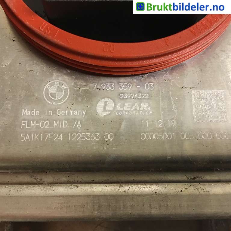 Styreenhet xenon/ballast til BMW 3-Serie 2018-->> (G20) (G20) (BMW|63 11 5 A0A F90|23994322|7 933 359-03)