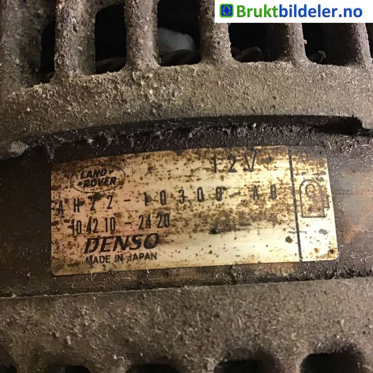 Dynamo til Land Rover Range Rover Sport 2005-2013  (LAND-ROVER|LR013847|104210-2420|AH2210300AB)