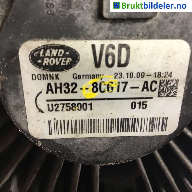 Kjølevifte slurekopling til Land Rover Range Rover Sport 2005-2013  (LAND-ROVER|U2758001||AH32-8C617-AC)