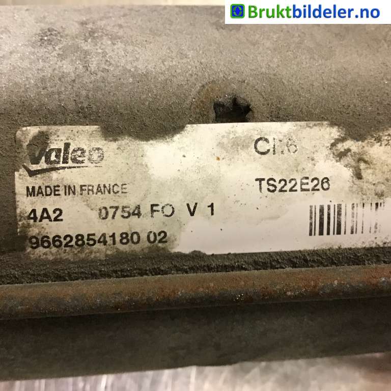 Starter diesel til Citroën C4 2011-2017 (Type II) (CITROEN|9662854180|TS22E26|)