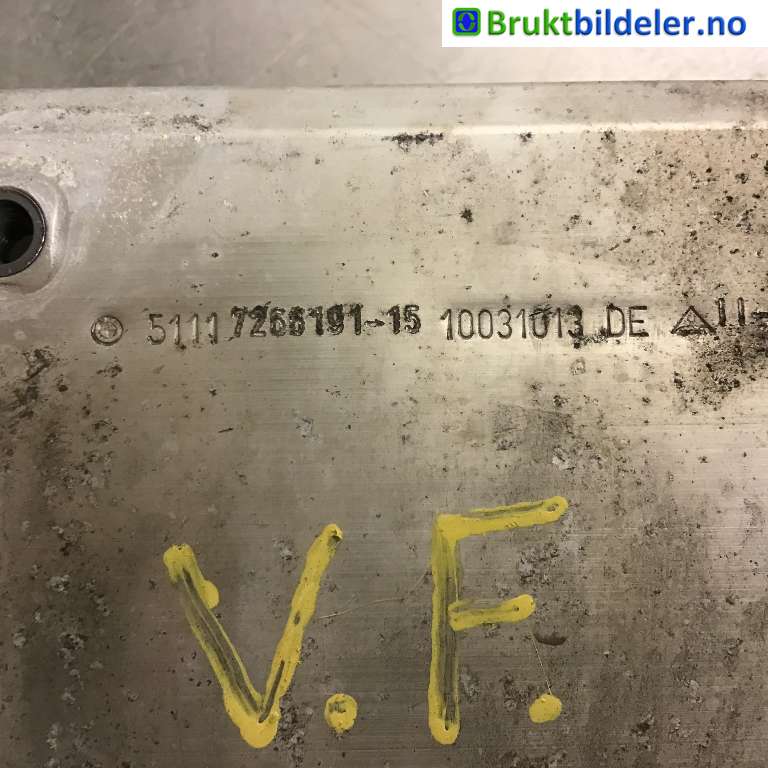 Støtfangerdemper foran til BMW 1-Serie 2011-2015 (Fase 1) (F20/F21) (F20/F21) (BMW|51 11 7 266 191-15|10031013 DE|)
