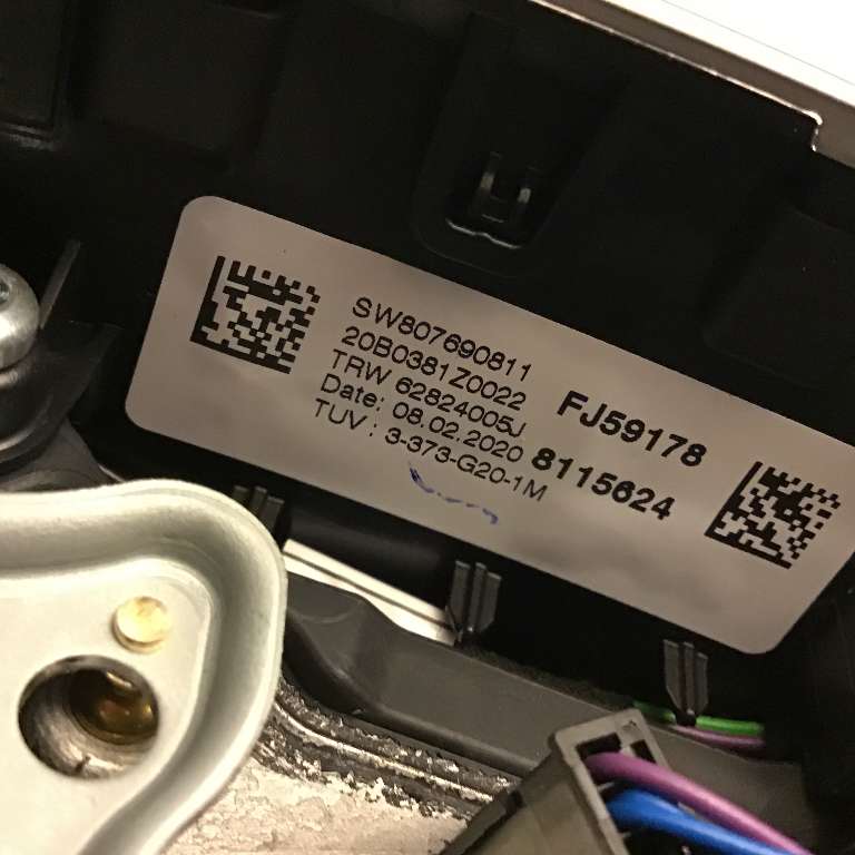 Ratt til BMW 3-Serie 2018-->> (G20) (G20) (BMW|32 30 8 746 691|62824005J|FJ59178)