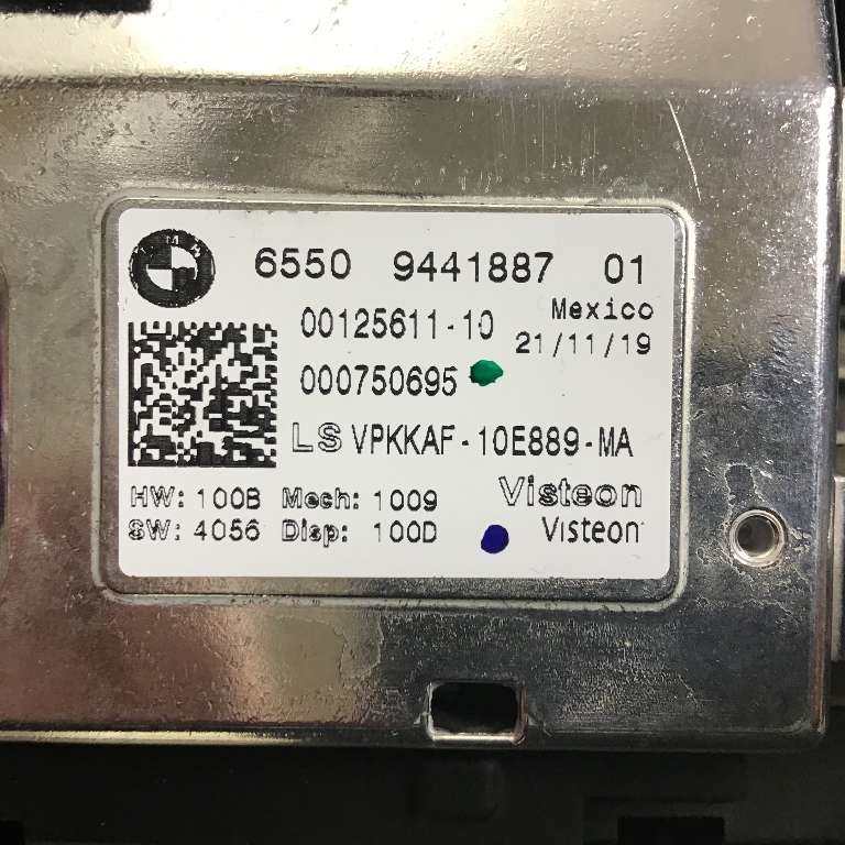 Instrument kjørecomputer til BMW 3-Serie 2018-->> (G20) (G20) (BMW|65 50 9 441 887-01|000750695|)