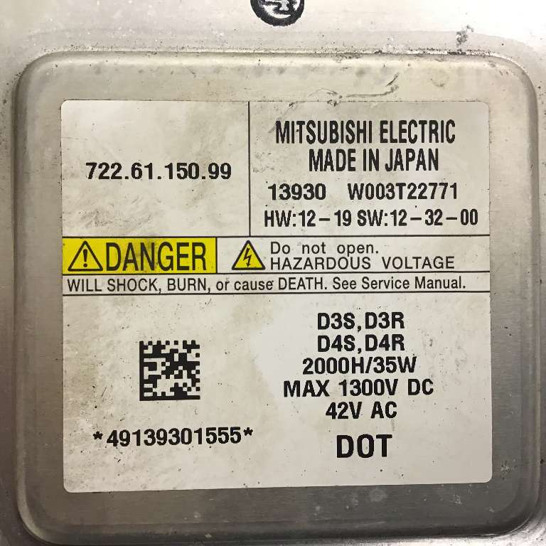 Styreenhet xenon/ballast til Volvo V40 2012-2019 (VOLVO||W003T22771|722.61.150.99)