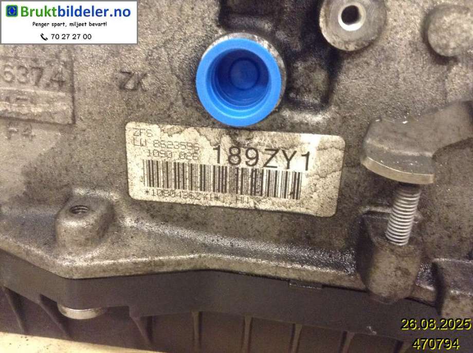 Girkasse automat til BMW 4-Serie 2013-2020 (F32/F33/F36) (F32/F33/F36) (BMW|24 00 8 614 200|GA8HP45X - XK5|24 00 9 487 557)