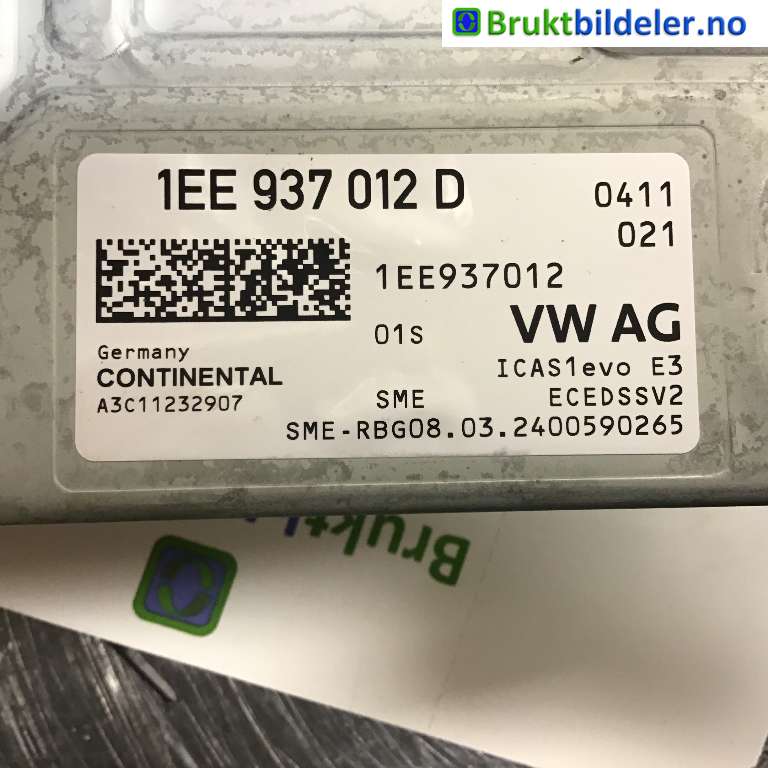 Styreenhet diverse til VW ID.4 2020-->>  (VOLKSWAGEN|1EE 937 012 D|AC311232907|)