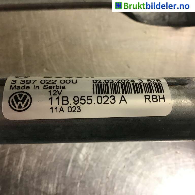Viskeroverføring til VW ID.4 2020-->> (VOLKSWAGEN|11B 955 023 A|3 397 022 00U|)