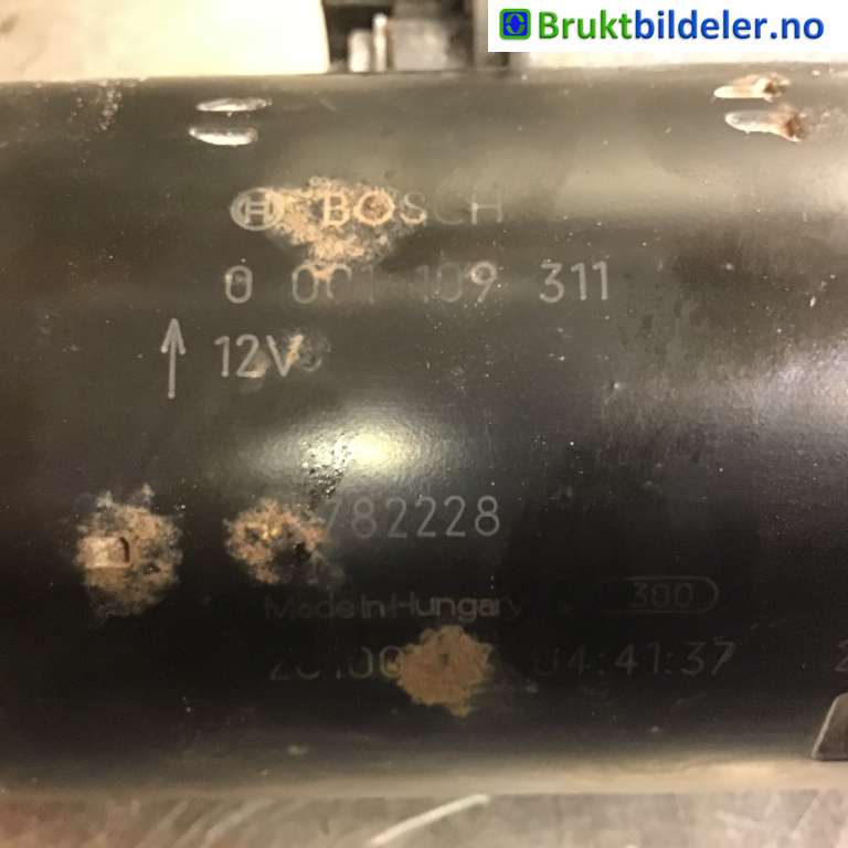 Starter diesel til Volvo XC90 2007-2014 (Type I, Fase 2)  (VOLVO|30782228|0 001 109 311|)