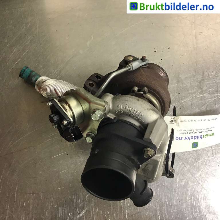 Turbo til Ford Fiesta 2013-2017 (Type VI, Fase 2)  (FORD|AV6Q-6K682-BB|)
