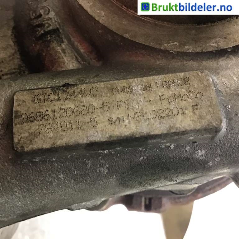 Turbo til Citroën C5 2008-2017 (Type II)  (CITROEN|9686120680|GTC1244VZ|)