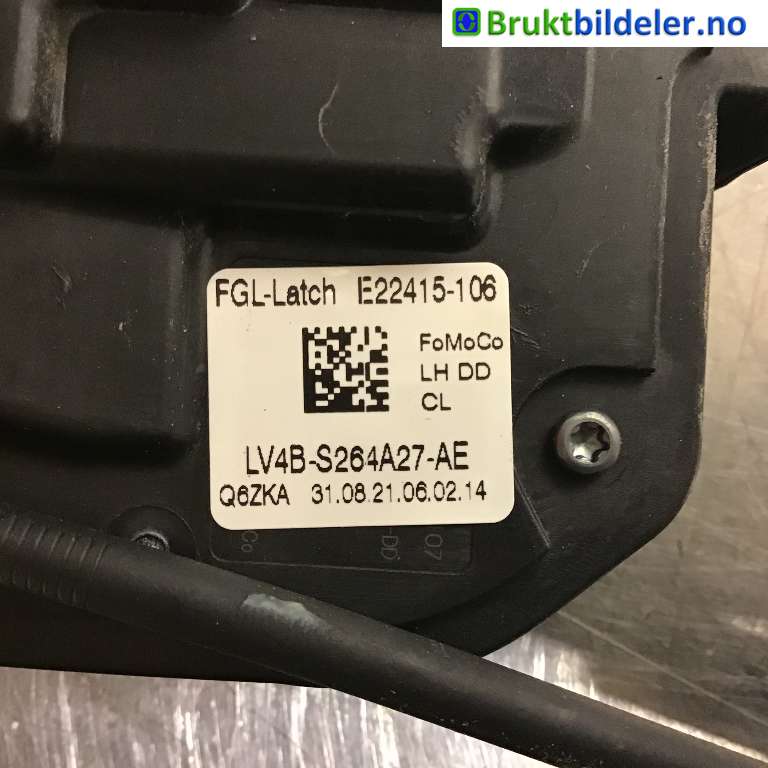 Låsekasse venstre foran til Ford Kuga 2019-->> (Type III) (FORD|LV4B-S264A27-AE|)