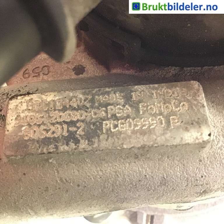Turbo til Volvo V70 2007-2013 (Type III, Fase 1)  (VOLVO|36010147|GTC1244VZ|9686120680)