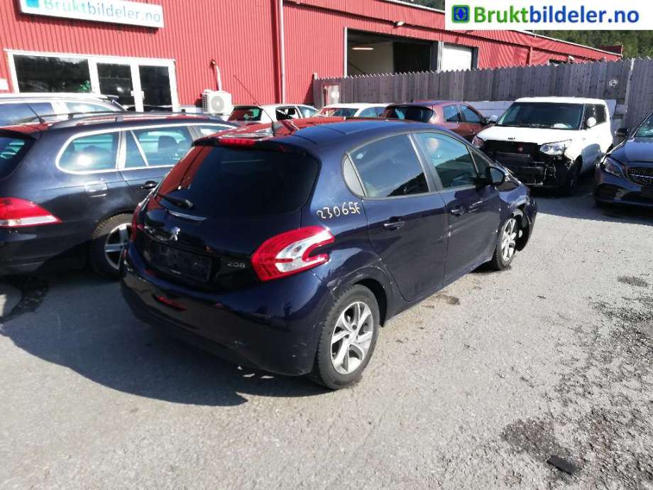 Baklykt høyre til Peugeot 208, 2012-2019 (Type I)  (PEUGEOT|)