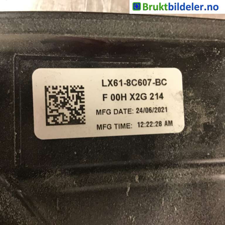 Kjølevifte til Ford Kuga 2019-->> (Type III) (FORD|LX61-8C607-BC|F 00H X2G 214|)