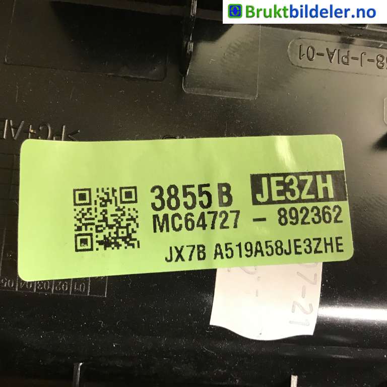 Tak konsoll til Ford Kuga 2019-->> (Type III) (FORD|JX7B-A519A58-JG3ZHE|)