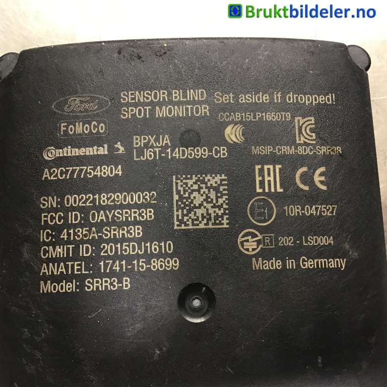 Sensor radar til Ford Kuga 2019-->> (Type III)  (FORD|LJ6T-14D599-CB|A2C77754804|)