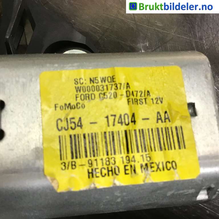 Viskermotor bakrute til Ford Kuga 2013-2019  (FORD|CJ54-17404-AA|)