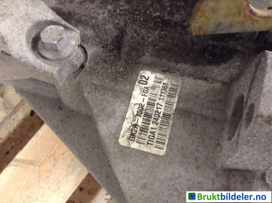Girkasse manuell 6-trinn til Ford Transit Custom 2013-2023 (Type I) (FORD|GK2R-7002-FGA|VMT6|)