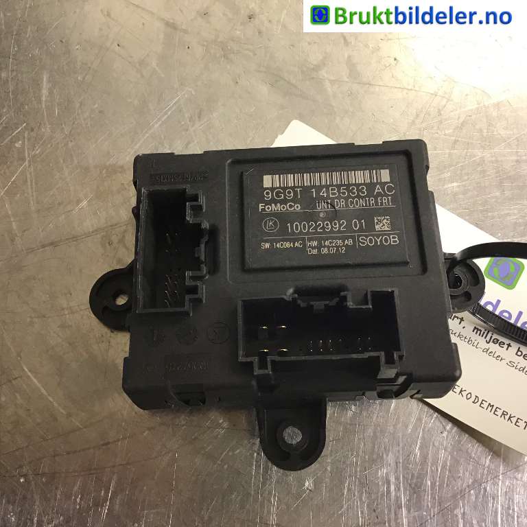 Styreenhet dør venstre foran til Ford Mondeo, 2011-2014 (Type IV, Fase 2)  (FORD|9G9T-14B533-AC)