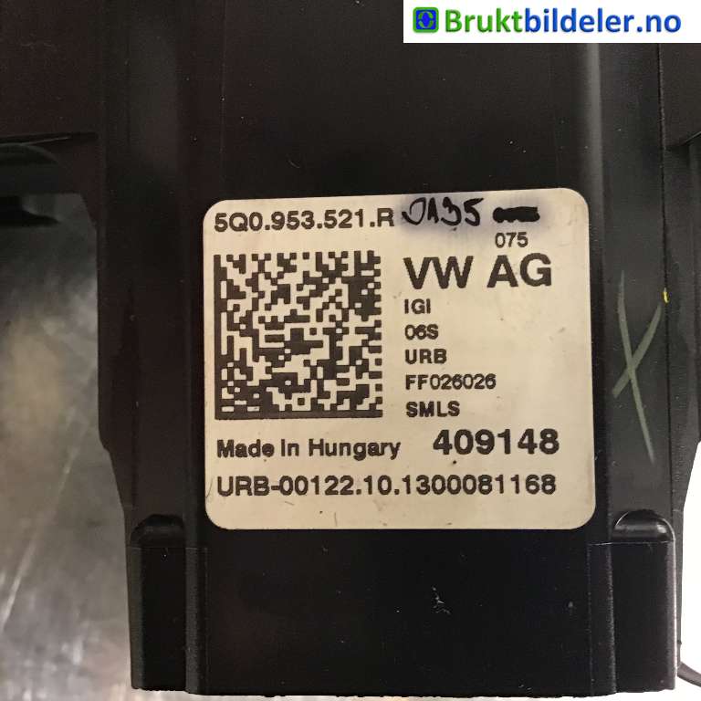 Bryter combi til VW Golf VII 2012-2017 (Fase 1)  (VOLKSWAGEN|5Q0 953 521 R|5Q0 953  502 AJ|)