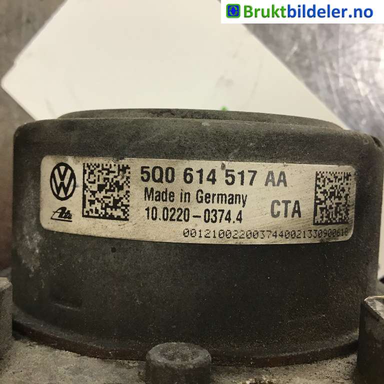 ABS sentral til VW Golf VII 2012-2017 (Fase 1)  (VOLKSWAGEN|5Q0 614 517 AA|10.0220-0374.4|5Q0 907 379 AB)